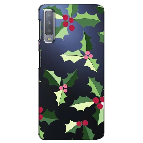 Чохол з принтом «Різдвяний фон» для Samsung Galaxy A7 2018 (A750)