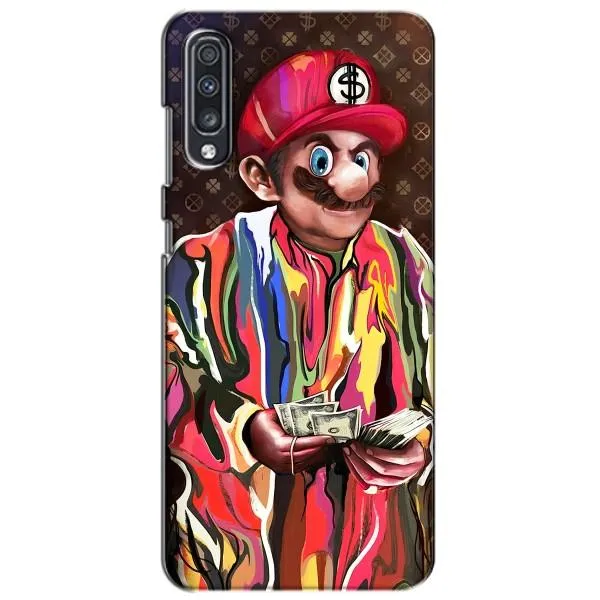 Чехол с принтом «Mario LV» для Samsung Galaxy A70 2019 (A705F)