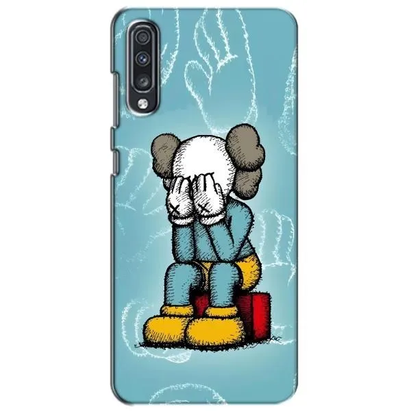 Чехол с принтом «Плач Bearbrick» для Samsung Galaxy A70 2019 (A705F)