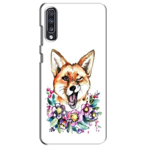 Чехол с принтом «Веселая лисичка» для Samsung Galaxy A70 2019 (A705F)
