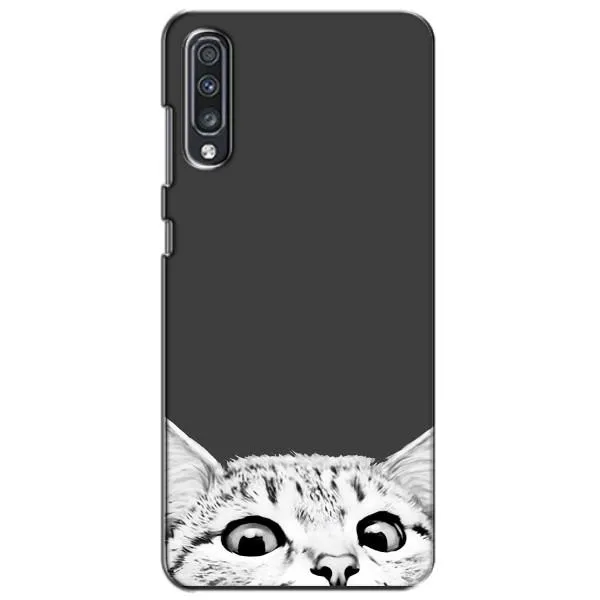 Чехол с принтом «Выглядывает кот» для Samsung Galaxy A70 2019 (A705F) Чехол с принтом «Выглядывает кот» для Samsung Galaxy A70 2019 (A705F)