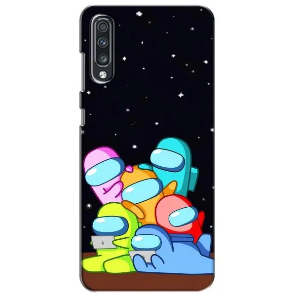 Чехол с принтом «Скины в космосе» для Samsung Galaxy A70 2019 (A705F)