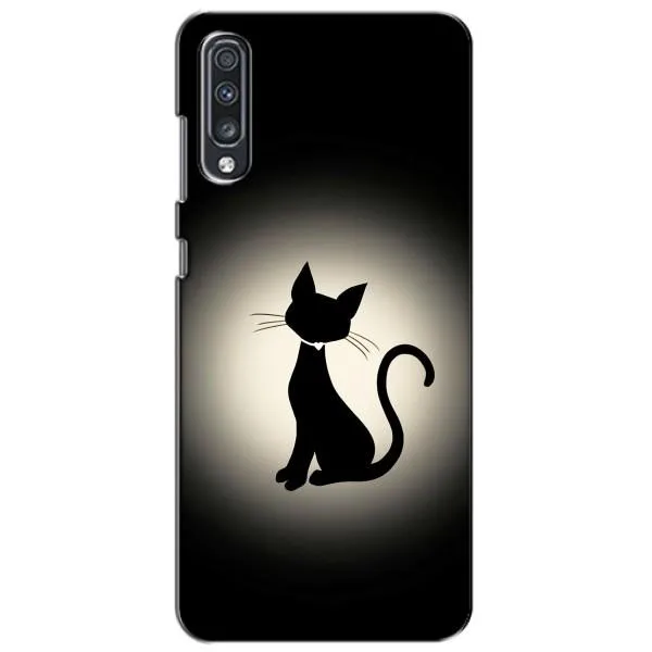 Чехол с принтом «Силуэт котика» для Samsung Galaxy A70 2019 (A705F) Чехол с принтом «Силуэт котика» для Samsung Galaxy A70 2019 (A705F)