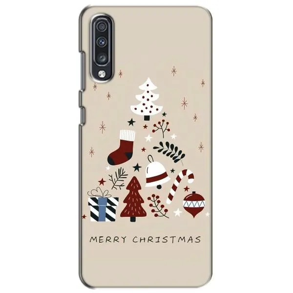 Чехол с принтом «Merry Christmas» для Samsung Galaxy A70 2019 (A705F)