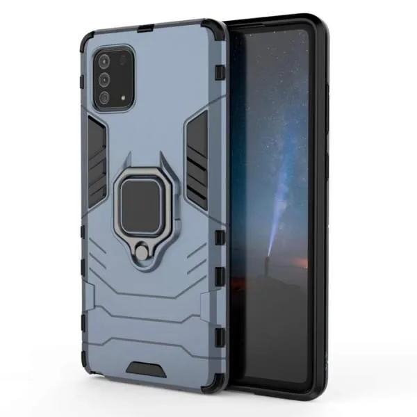 Ударопрочный чехол Transformer Ring for Magnet для Samsung Galaxy A71 — Серый — фото 3 Ударопрочный чехол Transformer Ring for Magnet для Samsung Galaxy A71 — Серый — фото 3