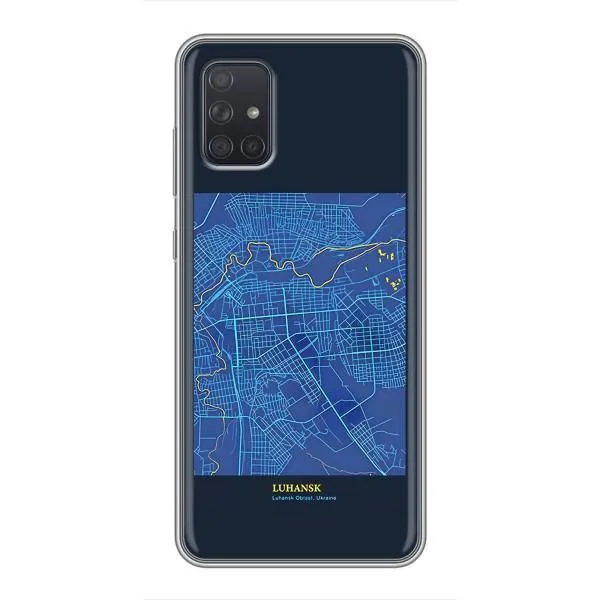 Чехол с принтом «Гуганск» для Samsung Galaxy A71 (A715)