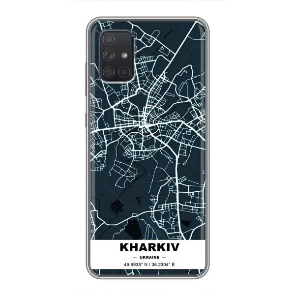 Чехол с принтом «Харьков» для Samsung Galaxy A71 (A715)