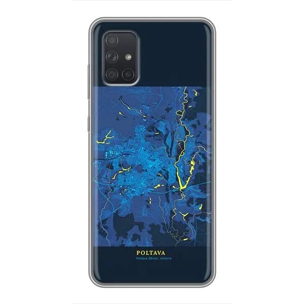 Чехол с принтом «Полтава» для Samsung Galaxy A71 (A715)