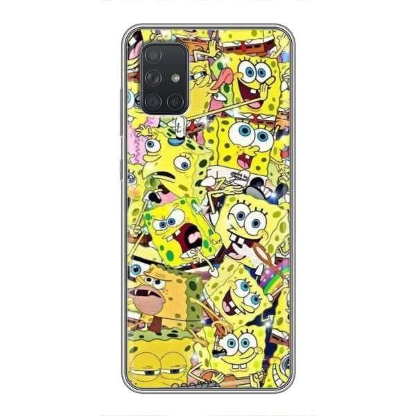 Чохол з принтом «Емоції Спан Боба» для Samsung Galaxy A71 (A715)
