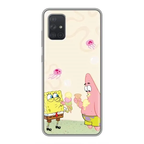 Чохол з принтом «Патрік і Боб» для Samsung Galaxy A71 (A715)