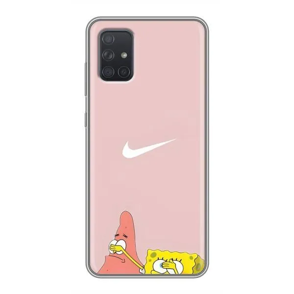 Чохол з принтом «Патрік і Губка» для Samsung Galaxy A71 (A715)