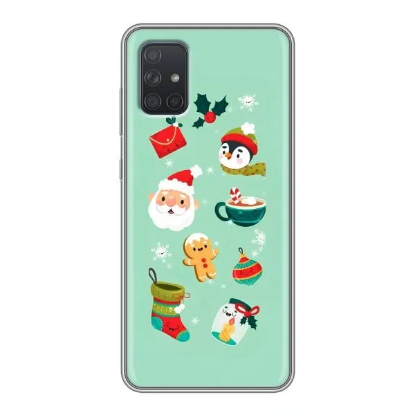Чехол с принтом «Настроение НГ» для Samsung Galaxy A71 (A715)