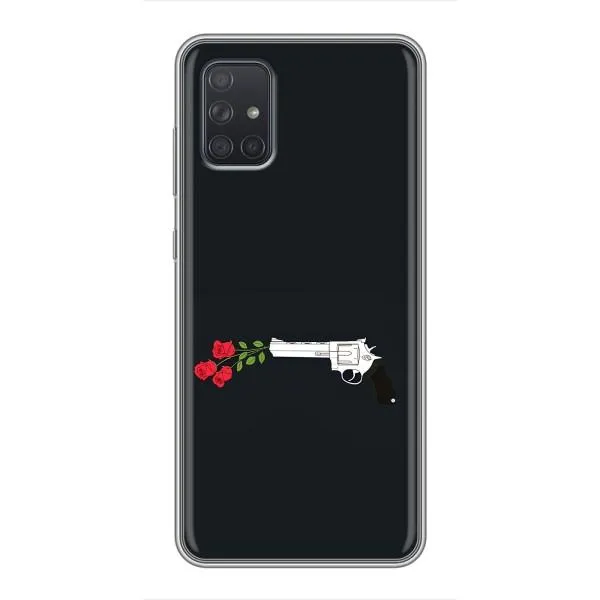 Чехол с принтом «Неожиданные цветы» для Samsung Galaxy A72