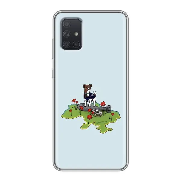 Чехол с принтом «Сапер Пес» для Samsung Galaxy A72