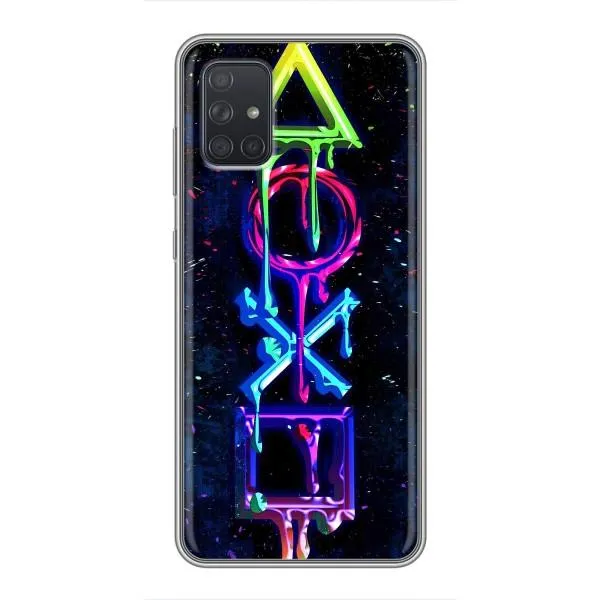 Чохол з принтом «Pleystation лого» для Samsung Galaxy A72