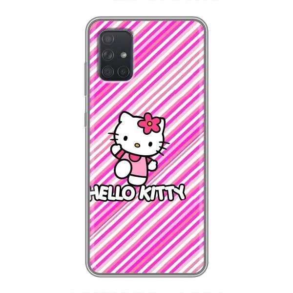 Чохол з принтом «Hello Kytty» для Samsung Galaxy A72
