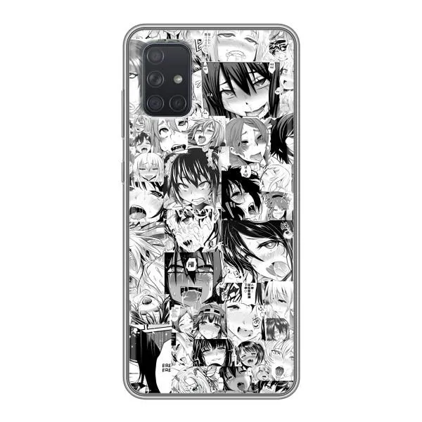 Чехол с принтом «Ahegao manga» для Samsung Galaxy A72