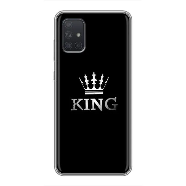 Чехол с принтом «KING» для Samsung Galaxy A72