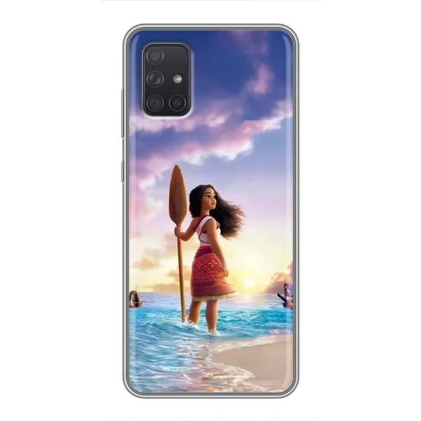 Чехол с принтом «Моана с веслом» для Samsung Galaxy A72