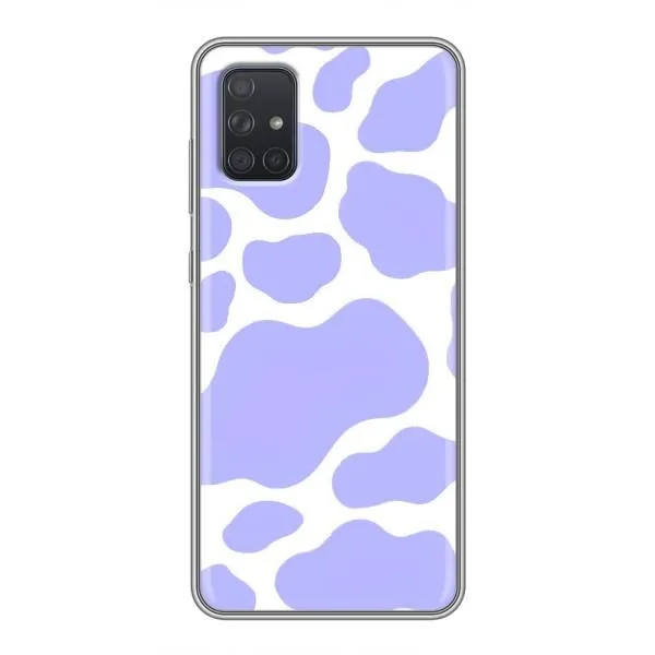 Чехол с принтом «Фиолетова Буренка» для Samsung Galaxy A72