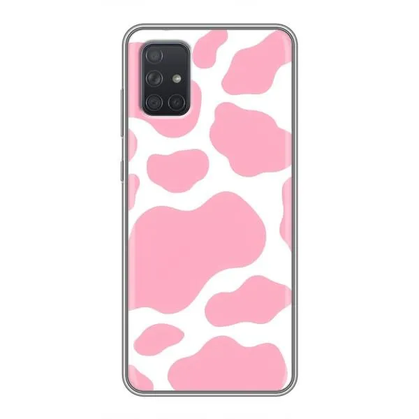 Чехол с принтом «Розовый принт» для Samsung Galaxy A72