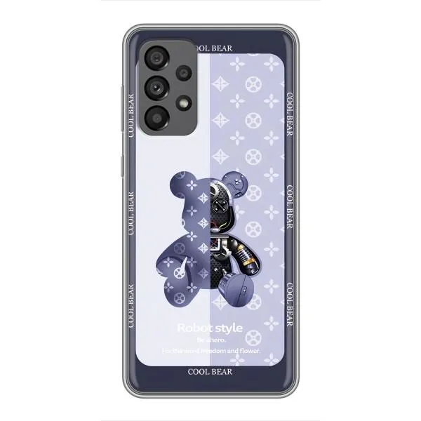 Чехол с принтом «Медвежонок LV» для Samsung Galaxy A73 (5G)