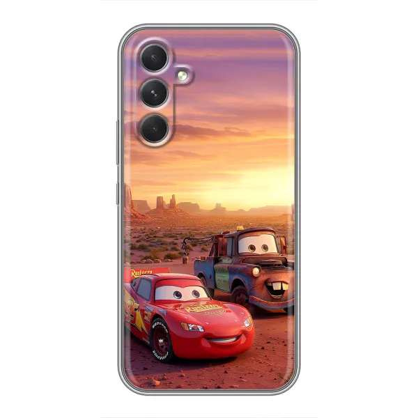Чехол с принтом «Маквин и Метр» для Samsung Galaxy F17