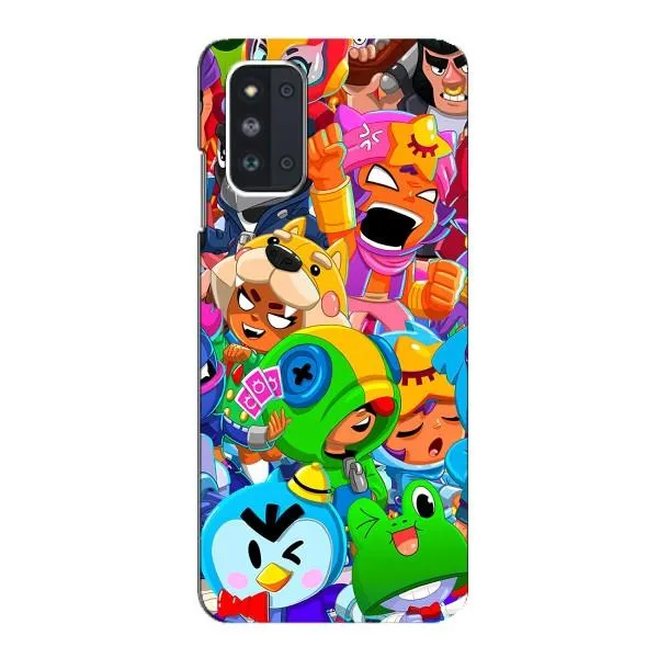 Чехол с принтом «Герои Бравл Старс» для Samsung Galaxy F52 5G (E526) Чехол с принтом «Герои Бравл Старс» для Samsung Galaxy F52 5G (E526)