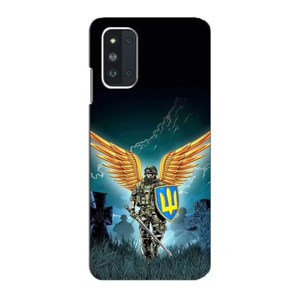 Чехол с принтом «Солдат ЗСУ» для Samsung Galaxy F52 5G (E526)
