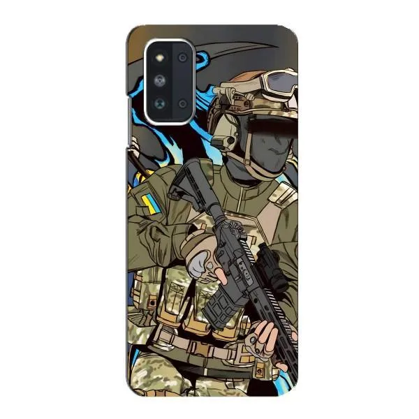 Чехол с принтом «Воин ВСУ» для Samsung Galaxy F52 5G (E526)