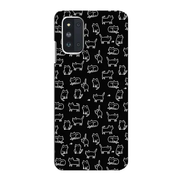Чехол с принтом «Меленькие котики» для Samsung Galaxy F52 5G (E526)