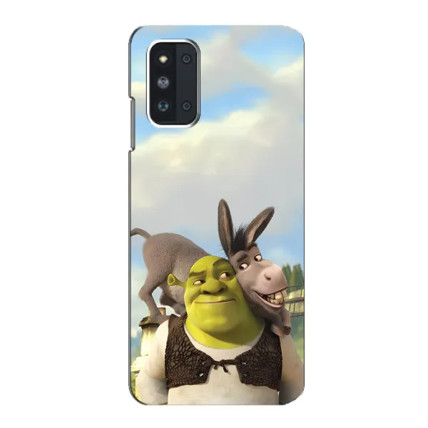 Чехол с принтом «Шрек и Осел» для Samsung Galaxy F52 5G (E526) Чехол с принтом «Шрек и Осел» для Samsung Galaxy F52 5G (E526)