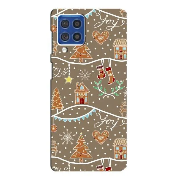 Чехол с принтом «Новогодние пряники» для Samsung Galaxy F62