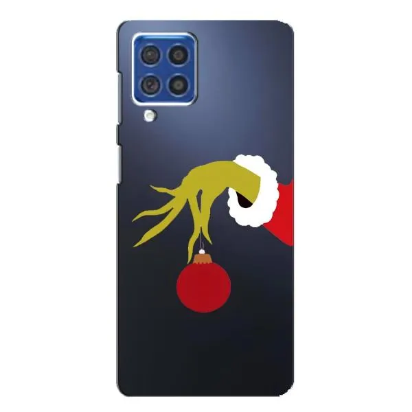 Чехол с принтом «Гринч с игрушкой» для Samsung Galaxy F62
