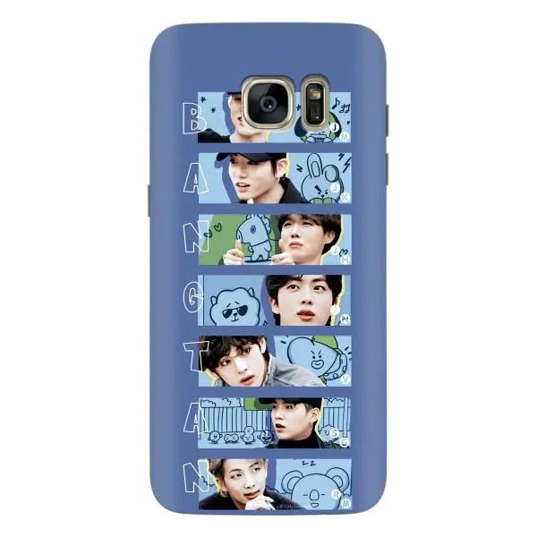 Чехол с принтом «Bangtan» для Samsung Galaxy S7 Edge (G935)