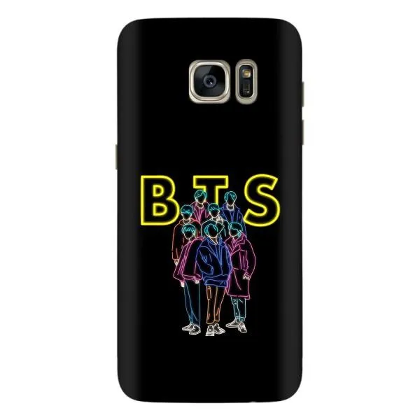 Чехол с принтом «BTS стайл» для Samsung Galaxy S7 Edge (G935)