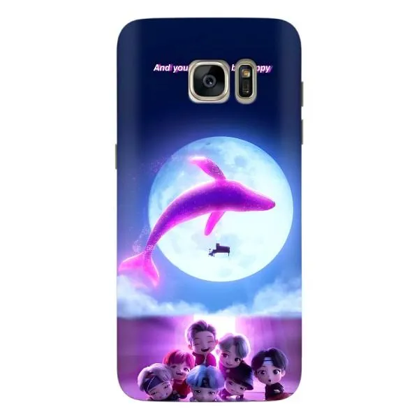 Чехол с принтом «КИТ BTS» для Samsung Galaxy S7 Edge (G935)