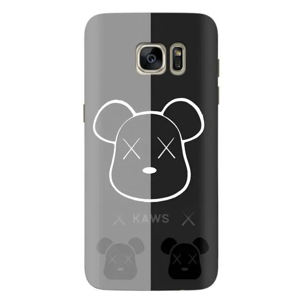 Чехол с принтом «БеарБрик глаза» для Samsung Galaxy S7 Edge (G935)