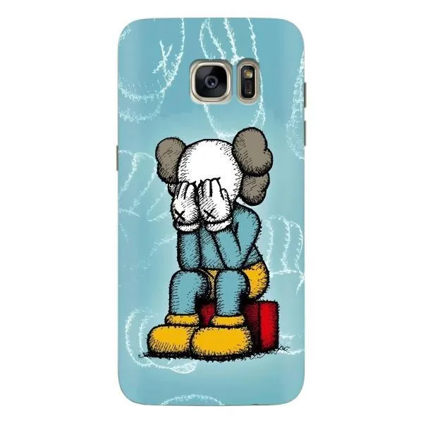 Чехол с принтом «Плач Bearbrick» для Samsung Galaxy S7 Edge (G935)