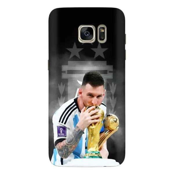 Чехол с принтом «Месси Чемпион» для Samsung Galaxy S7 Edge (G935)