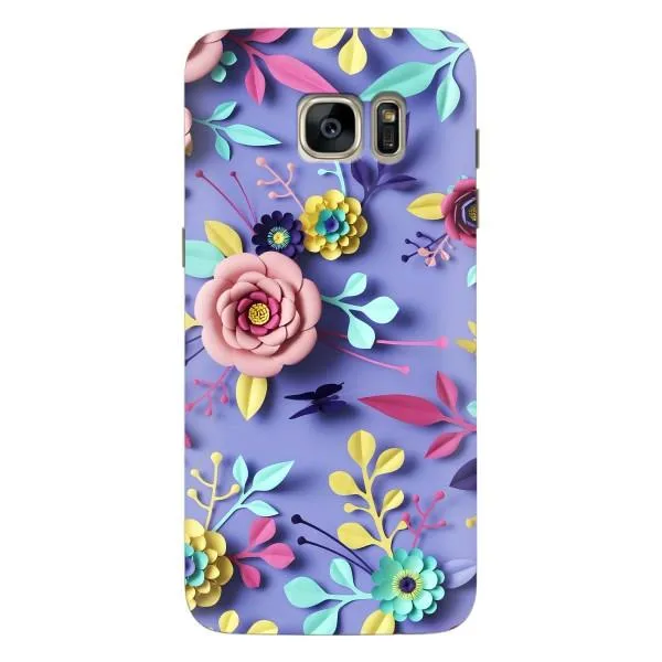 Чехол с принтом «Цветочный дизайн» для Samsung Galaxy S7 Edge (G935)