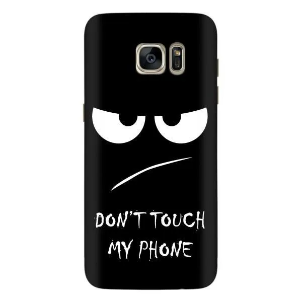 Чохол з принтом «Dont Touch» для Samsung Galaxy S7 Edge (G935)