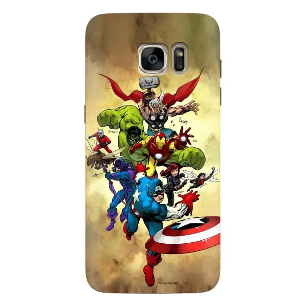 Чехол с принтом «Герои Марвел» для Samsung Galaxy S7 Edge (G935) Чехол с принтом «Герои Марвел» для Samsung Galaxy S7 Edge (G935)