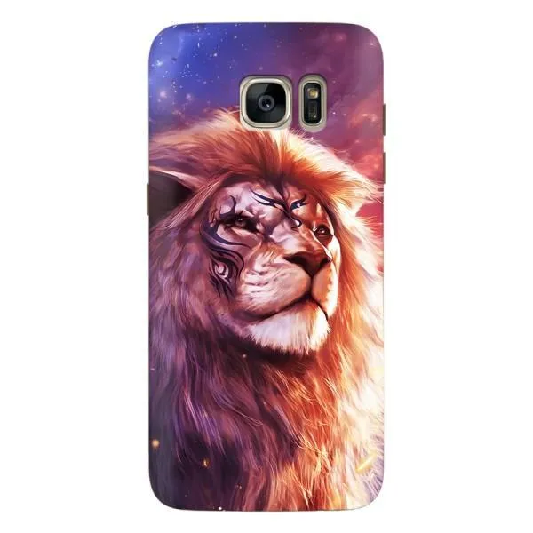 Чехол с принтом «Красочный Лев» для Samsung Galaxy S7 Edge (G935)
