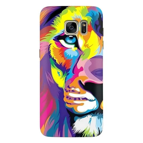 Чехол с принтом «Яркий Лев» для Samsung Galaxy S7 Edge (G935)