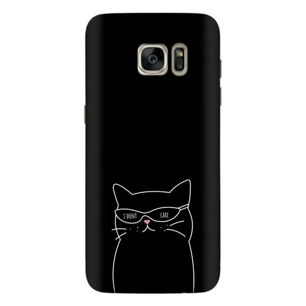 Чехол с принтом «Равнодушный кот» для Samsung Galaxy S7 Edge (G935) Чехол с принтом «Равнодушный кот» для Samsung Galaxy S7 Edge (G935)