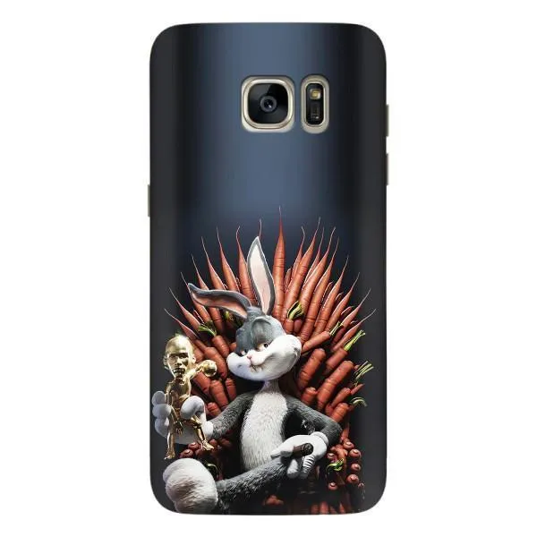 Чехол с принтом «Король Кролик» для Samsung Galaxy S7 Edge (G935)