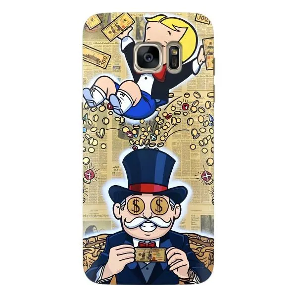 Чехол с принтом «Монополия Мен» для Samsung Galaxy S7 Edge (G935)