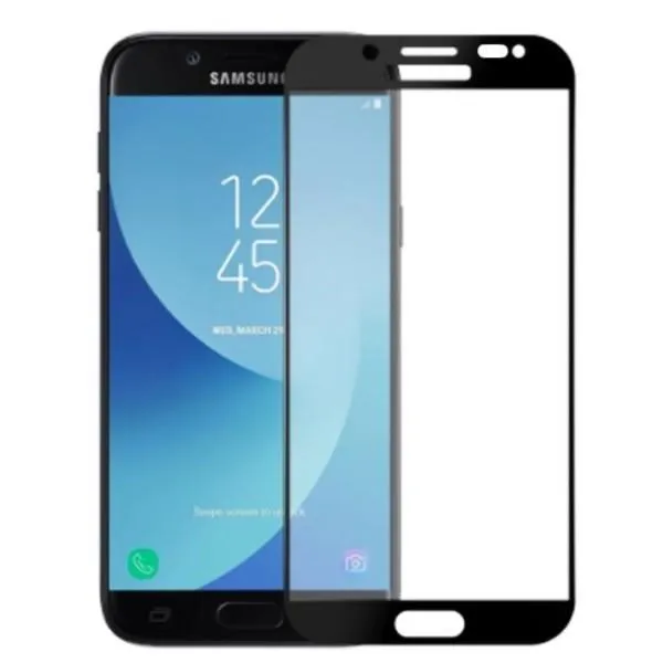 Защитное стекло Full Cover для Samsung J3-2017(европейская версия) — Черный