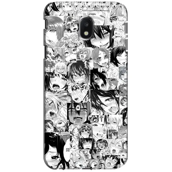 Чехол с принтом «Ahegao manga» для Samsung Galaxy J3 2017 (J330FN EU)